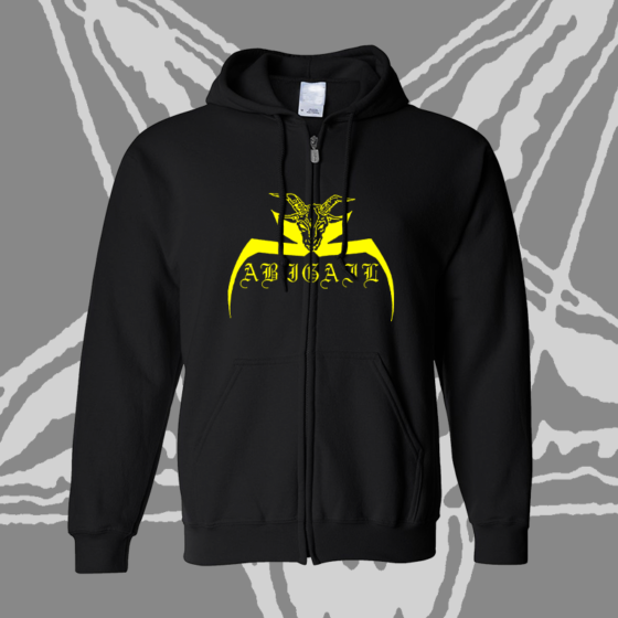Abigail - Pentagram chest zipper hoodie