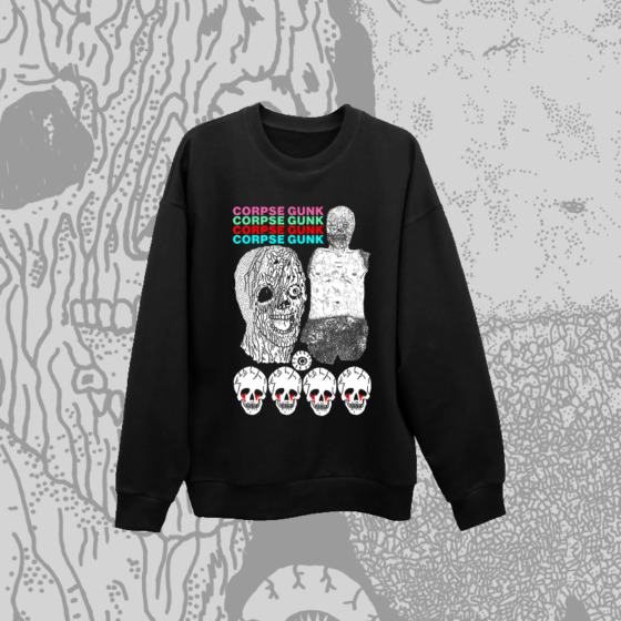 Corpse Gunk - Headz crewneck