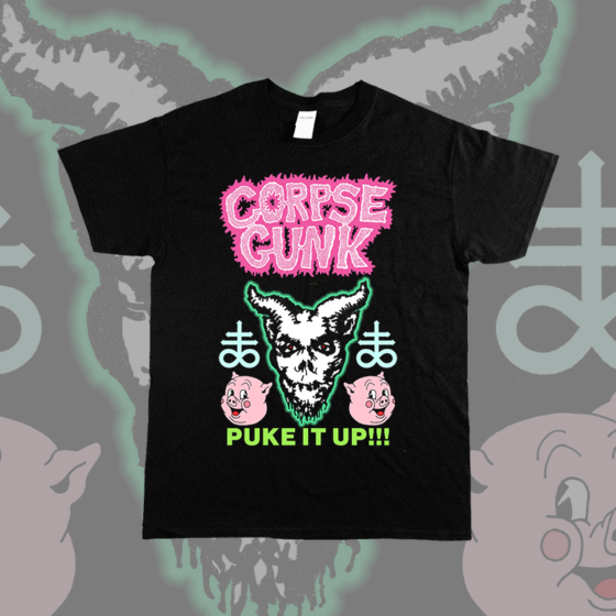 Corpse Gunk - Puke shirt