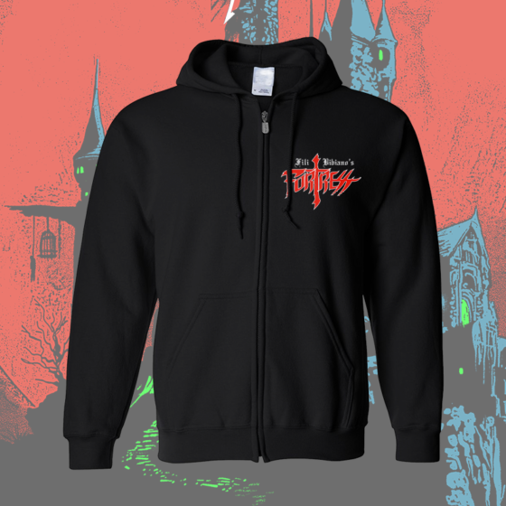 Fili Bibiano’s Fortress – Death is Your Master zipper hoodie Fili Bibiano's Fortress - Death is Your Master zipper hoodie
