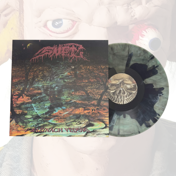 Sněť - V Bažinách Vědomí 12"  LP splatter